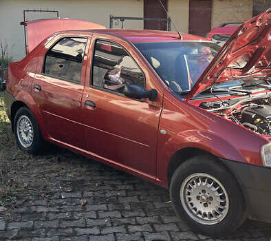 Красный Дачия Логан, объемом двигателя 0 л и пробегом 243 тыс. км за 2600 $, фото 1 на Automoto.ua