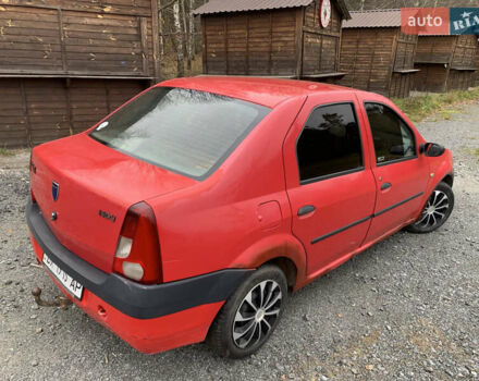 Красный Дачия Логан, объемом двигателя 1.5 л и пробегом 303 тыс. км за 2000 $, фото 6 на Automoto.ua