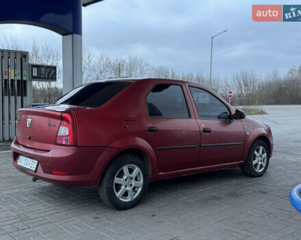 Красный Дачия Логан, объемом двигателя 1.4 л и пробегом 324 тыс. км за 3100 $, фото 3 на Automoto.ua