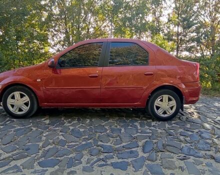 Червоний Дачія Logan, об'ємом двигуна 1.6 л та пробігом 190 тис. км за 2570 $, фото 3 на Automoto.ua