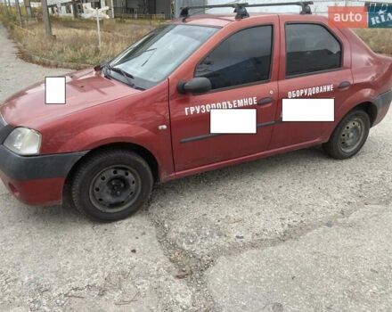 Красный Дачия Логан, объемом двигателя 1.39 л и пробегом 227 тыс. км за 2800 $, фото 1 на Automoto.ua