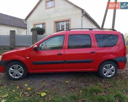 Червоний Дачія Logan, об'ємом двигуна 1.6 л та пробігом 247 тис. км за 5000 $, фото 1 на Automoto.ua