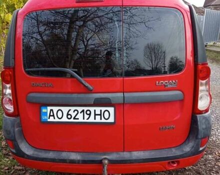 Червоний Дачія Logan, об'ємом двигуна 1.6 л та пробігом 247 тис. км за 5000 $, фото 4 на Automoto.ua