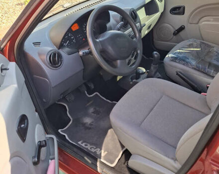 Червоний Дачія Logan, об'ємом двигуна 1.4 л та пробігом 116 тис. км за 5155 $, фото 13 на Automoto.ua