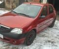 Красный Дачия Логан, объемом двигателя 1.4 л и пробегом 200 тыс. км за 3800 $, фото 1 на Automoto.ua