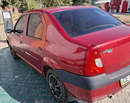 Червоний Дачія Logan, об'ємом двигуна 1.4 л та пробігом 116 тис. км за 5155 $, фото 3 на Automoto.ua