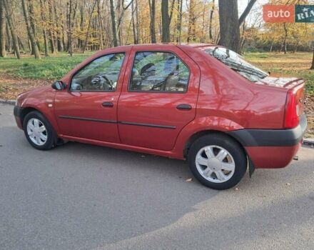 Красный Дачия Логан, объемом двигателя 1.4 л и пробегом 197 тыс. км за 3950 $, фото 6 на Automoto.ua