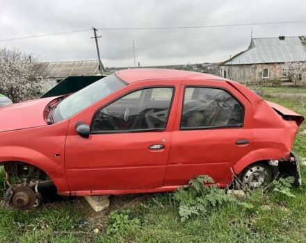 Красный Дачия Логан, объемом двигателя 1.4 л и пробегом 3 тыс. км за 300 $, фото 1 на Automoto.ua