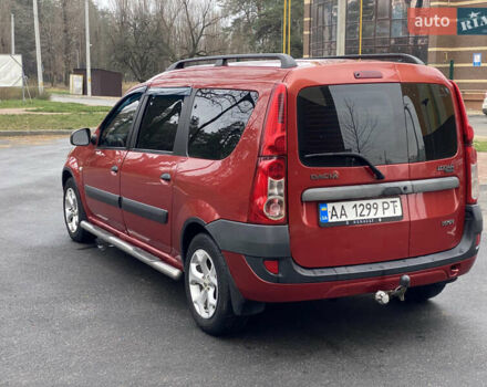 Червоний Дачія Logan, об'ємом двигуна 1.6 л та пробігом 205 тис. км за 3800 $, фото 4 на Automoto.ua