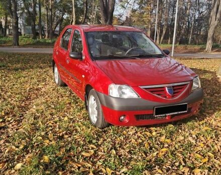 Красный Дачия Логан, объемом двигателя 1.4 л и пробегом 197 тыс. км за 3950 $, фото 11 на Automoto.ua