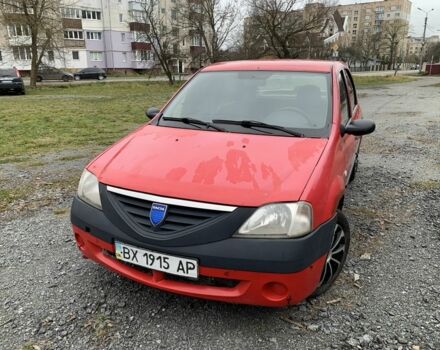 Красный Дачия Логан, объемом двигателя 1.5 л и пробегом 304 тыс. км за 2000 $, фото 1 на Automoto.ua