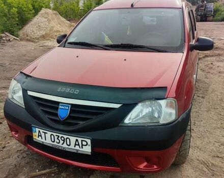 Червоний Дачія Logan, об'ємом двигуна 1.6 л та пробігом 92 тис. км за 5200 $, фото 2 на Automoto.ua
