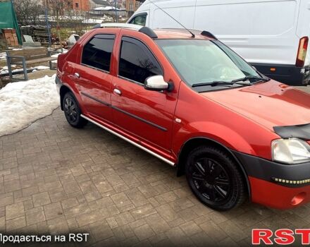 Красный Дачия Логан, объемом двигателя 1.4 л и пробегом 399 тыс. км за 4000 $, фото 2 на Automoto.ua