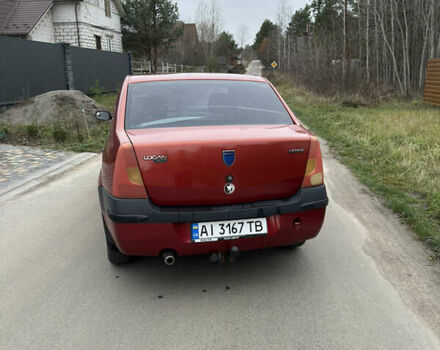 Красный Дачия Логан, объемом двигателя 1.6 л и пробегом 203 тыс. км за 3000 $, фото 2 на Automoto.ua