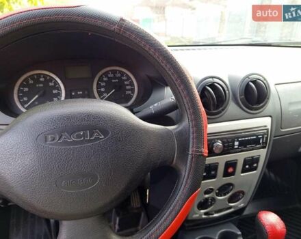 Червоний Дачія Logan, об'ємом двигуна 1.6 л та пробігом 247 тис. км за 5000 $, фото 9 на Automoto.ua