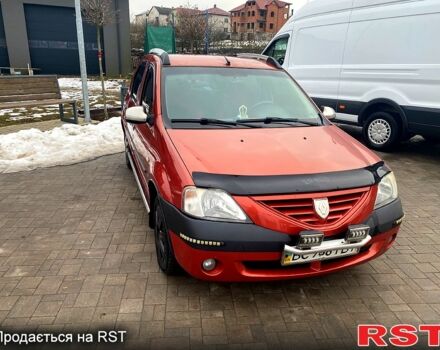 Красный Дачия Логан, объемом двигателя 1.4 л и пробегом 399 тыс. км за 4000 $, фото 1 на Automoto.ua