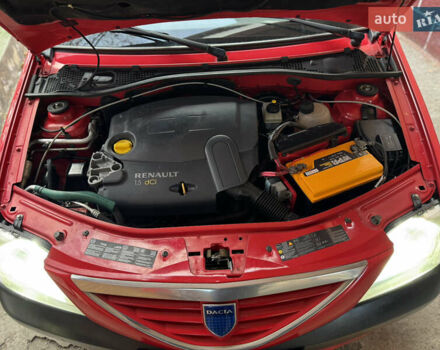Красный Дачия Логан, объемом двигателя 1.5 л и пробегом 320 тыс. км за 5500 $, фото 31 на Automoto.ua