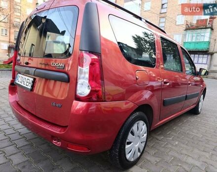 Красный Дачия Логан, объемом двигателя 1.6 л и пробегом 280 тыс. км за 3950 $, фото 13 на Automoto.ua