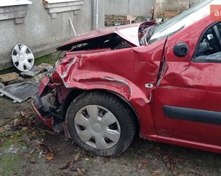 Красный Дачия Логан, объемом двигателя 1.6 л и пробегом 220 тыс. км за 1700 $, фото 5 на Automoto.ua