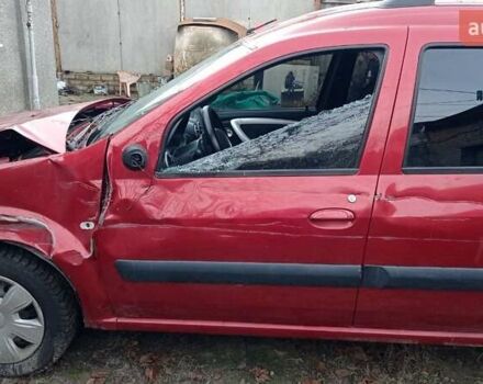 Красный Дачия Логан, объемом двигателя 1.6 л и пробегом 220 тыс. км за 1700 $, фото 4 на Automoto.ua