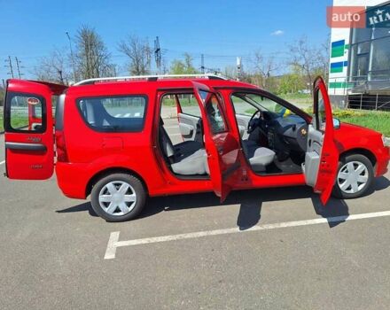 Красный Дачия Логан, объемом двигателя 1.4 л и пробегом 49 тыс. км за 6300 $, фото 35 на Automoto.ua