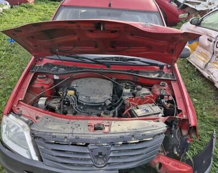 Червоний Дачія Logan, об'ємом двигуна 1.4 л та пробігом 285 тис. км за 3550 $, фото 3 на Automoto.ua