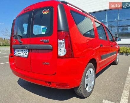 Красный Дачия Логан, объемом двигателя 1.4 л и пробегом 49 тыс. км за 6300 $, фото 13 на Automoto.ua