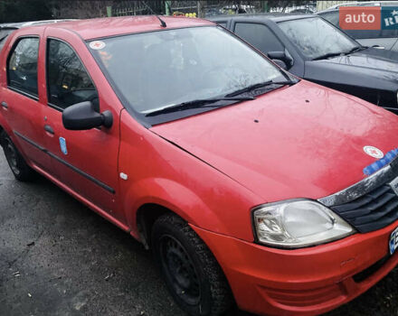 Красный Дачия Логан, объемом двигателя 1.39 л и пробегом 300 тыс. км за 1200 $, фото 1 на Automoto.ua