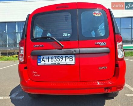 Красный Дачия Логан, объемом двигателя 1.4 л и пробегом 49 тыс. км за 6300 $, фото 15 на Automoto.ua