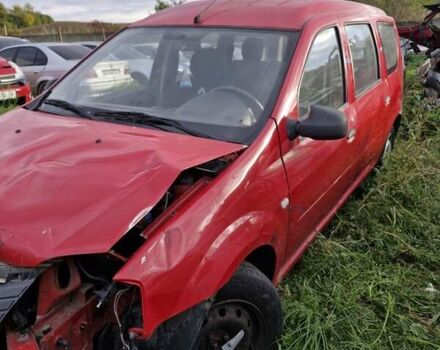 Червоний Дачія Logan, об'ємом двигуна 1.4 л та пробігом 285 тис. км за 3550 $, фото 2 на Automoto.ua