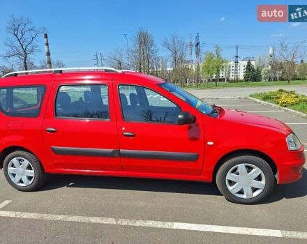 Красный Дачия Логан, объемом двигателя 1.4 л и пробегом 49 тыс. км за 6300 $, фото 7 на Automoto.ua