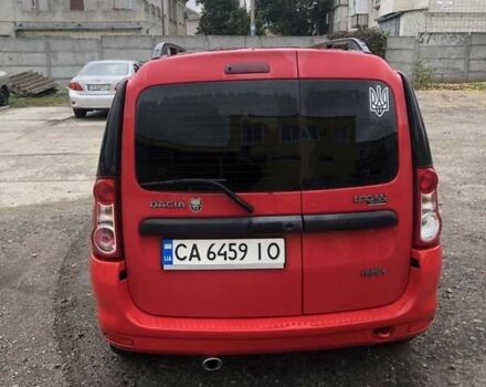 Красный Дачия Логан, объемом двигателя 1.6 л и пробегом 260 тыс. км за 5000 $, фото 5 на Automoto.ua