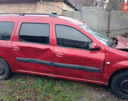 Красный Дачия Логан, объемом двигателя 1.6 л и пробегом 220 тыс. км за 1700 $, фото 1 на Automoto.ua