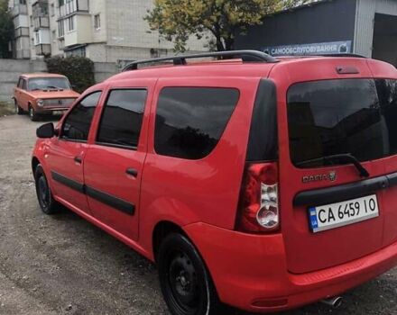 Красный Дачия Логан, объемом двигателя 1.6 л и пробегом 260 тыс. км за 5000 $, фото 6 на Automoto.ua