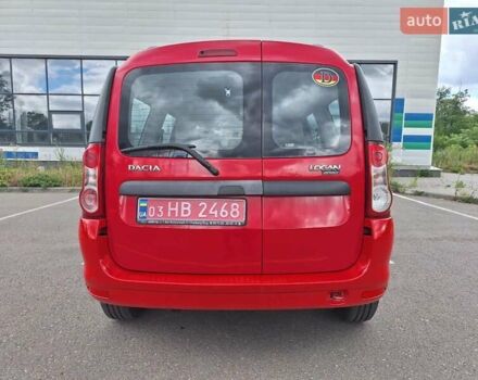 Красный Дачия Логан, объемом двигателя 1.4 л и пробегом 144 тыс. км за 6000 $, фото 16 на Automoto.ua