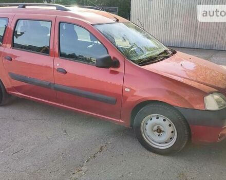 Красный Дачия Логан, объемом двигателя 1.6 л и пробегом 180 тыс. км за 2100 $, фото 11 на Automoto.ua