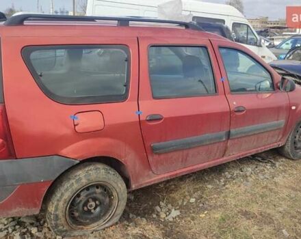 Красный Дачия Логан, объемом двигателя 1.6 л и пробегом 180 тыс. км за 2100 $, фото 9 на Automoto.ua