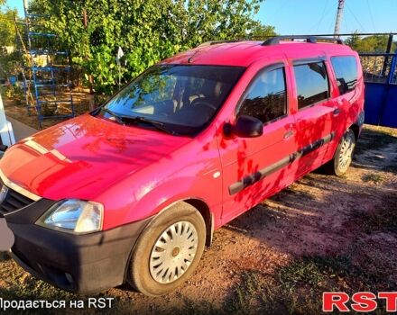 Красный Дачия Логан, объемом двигателя 1.5 л и пробегом 282 тыс. км за 4500 $, фото 1 на Automoto.ua