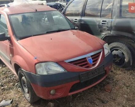 Красный Дачия Логан, объемом двигателя 1.6 л и пробегом 180 тыс. км за 2100 $, фото 8 на Automoto.ua