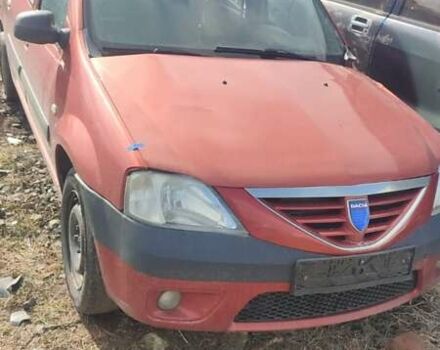 Красный Дачия Логан, объемом двигателя 1.6 л и пробегом 180 тыс. км за 2100 $, фото 2 на Automoto.ua