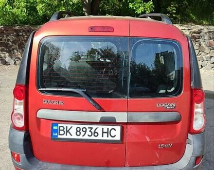 Красный Дачия Логан, объемом двигателя 1.6 л и пробегом 180 тыс. км за 2100 $, фото 26 на Automoto.ua