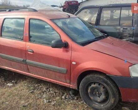 Красный Дачия Логан, объемом двигателя 1.6 л и пробегом 180 тыс. км за 2100 $, фото 6 на Automoto.ua