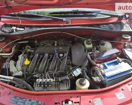 Красный Дачия Логан, объемом двигателя 1.6 л и пробегом 180 тыс. км за 2100 $, фото 23 на Automoto.ua