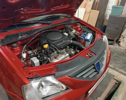 Червоний Дачія Logan, об'ємом двигуна 1.6 л та пробігом 63 тис. км за 5800 $, фото 5 на Automoto.ua