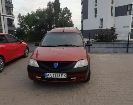 Красный Дачия Логан, объемом двигателя 1.6 л и пробегом 152 тыс. км за 3500 $, фото 3 на Automoto.ua