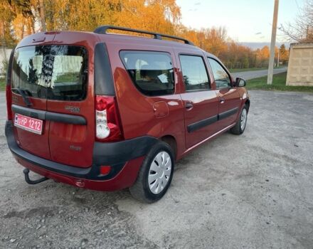Красный Дачия Логан, объемом двигателя 1.6 л и пробегом 204 тыс. км за 4900 $, фото 3 на Automoto.ua