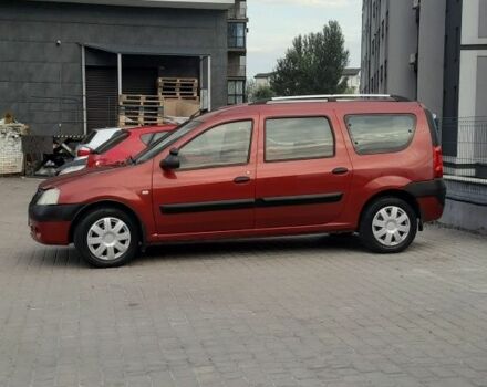 Красный Дачия Логан, объемом двигателя 1.6 л и пробегом 152 тыс. км за 3500 $, фото 7 на Automoto.ua