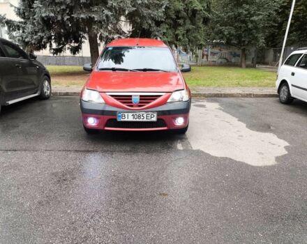 Красный Дачия Логан, объемом двигателя 1.6 л и пробегом 228 тыс. км за 4400 $, фото 1 на Automoto.ua