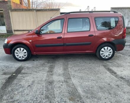 Красный Дачия Логан, объемом двигателя 1.6 л и пробегом 204 тыс. км за 4900 $, фото 1 на Automoto.ua