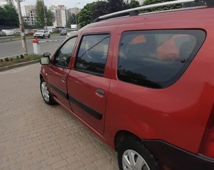 Красный Дачия Логан, объемом двигателя 1.6 л и пробегом 152 тыс. км за 3500 $, фото 12 на Automoto.ua